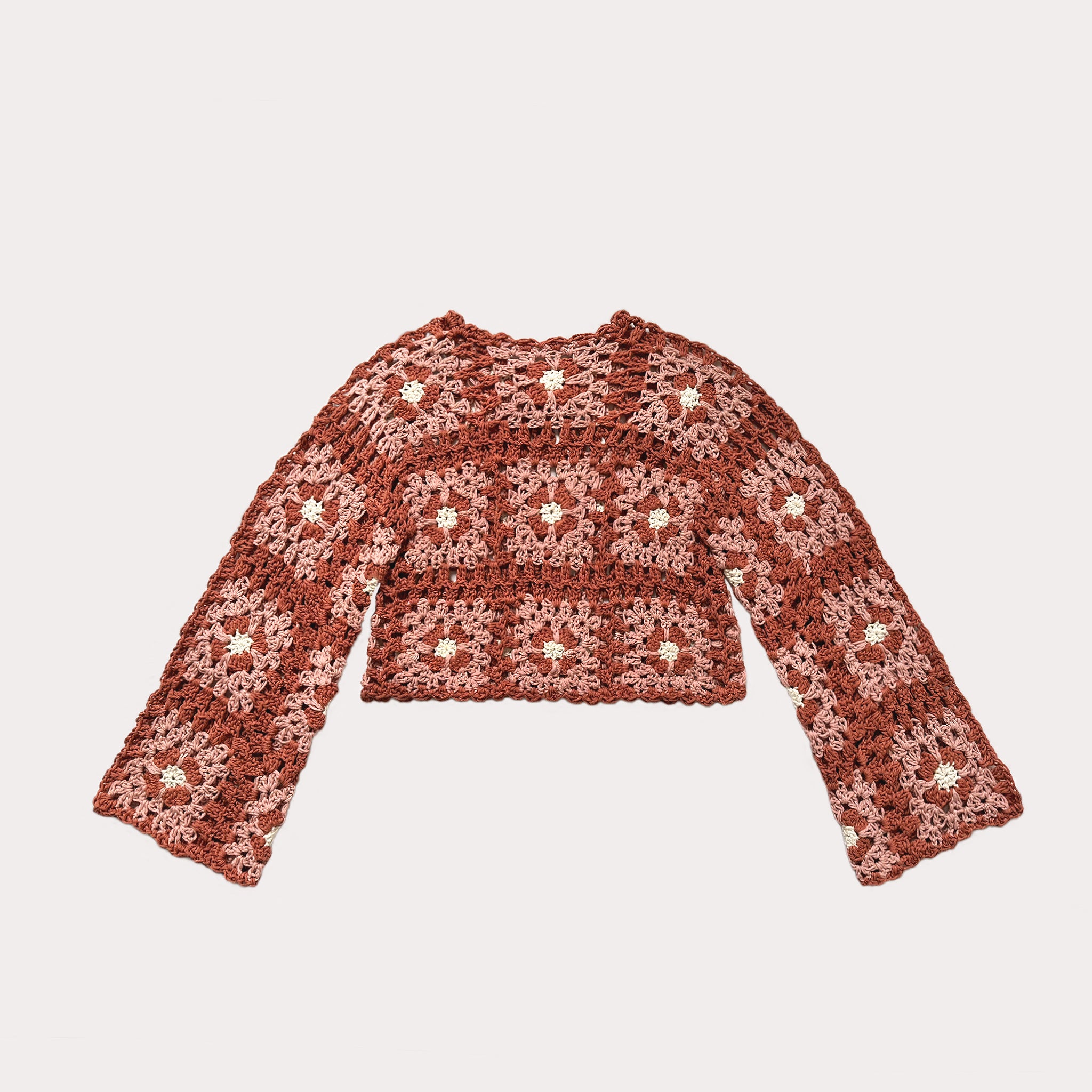 Daisy | Baumwoll-Grannysquare Cardigan | Gr.M