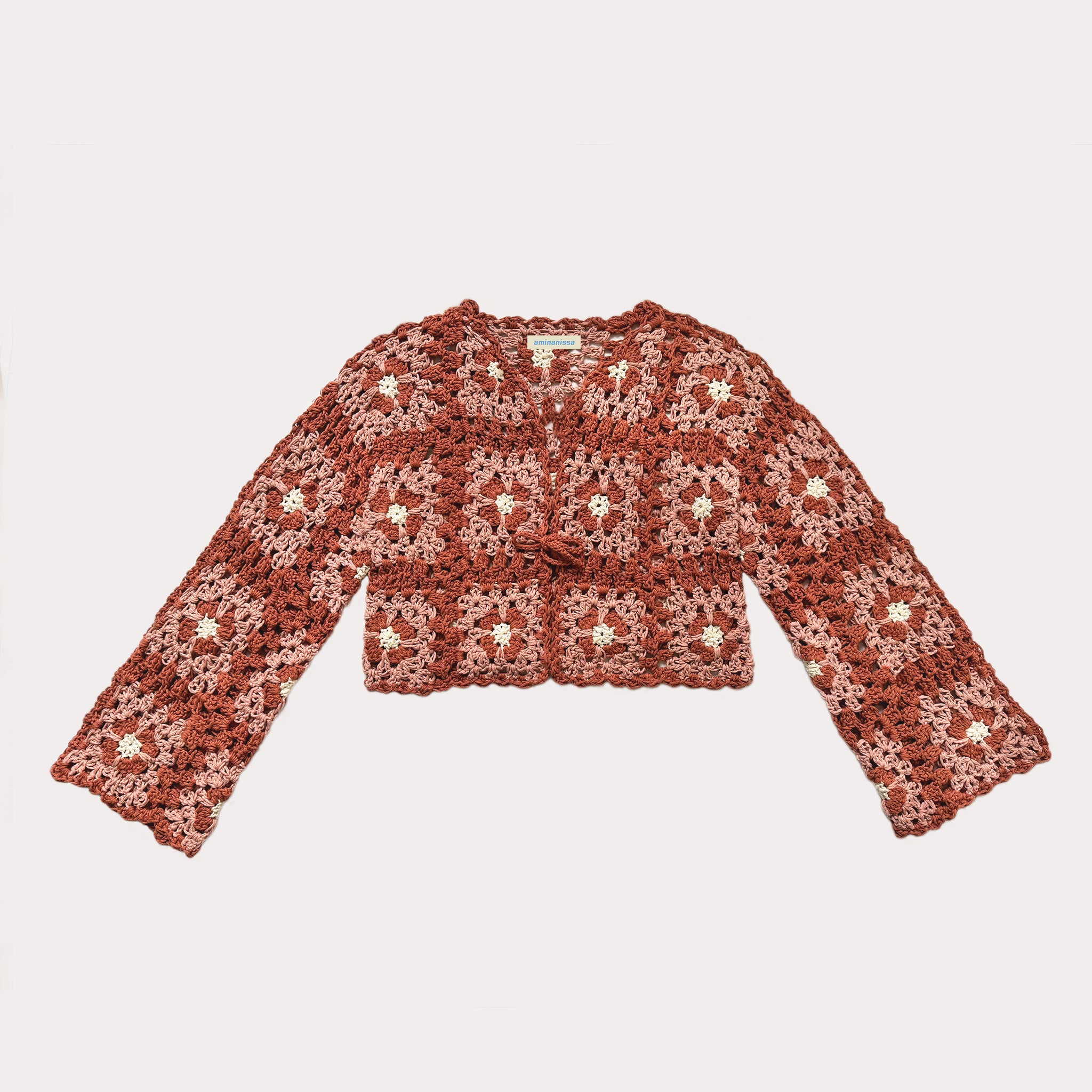 Daisy | Baumwoll-Grannysquare Cardigan | Gr.M